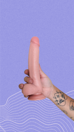 BIG DILDO REALÍSTICO - 24,0X4,3cm