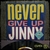 JINNY - Never Give Up Remix - Ed ITA 1992 Vinilo / Maxi