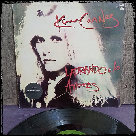 KIM CARNES - Barking At Airplanes - Ed ARG 1985 Vinilo / LP