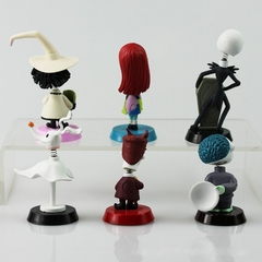 6 Pçs / Lote The Nightmare Before Christmas Jack Skellington Sally Barrel Lock Zero Choque - comprar online