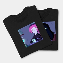 camiseta unissex de casal jujuba e marceline - Bunnymoon Store