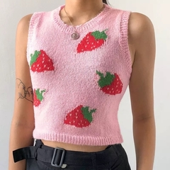 CROPPED PULLOVER MORANGO - comprar online