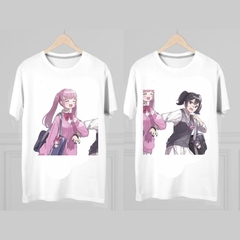 Camiseta metadinha Mymelody e kuromi: amizade ou namoro na internet