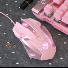 Mouse pink kawaii na internet