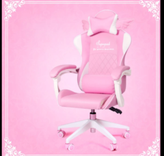 Cadeira gamer pink kawaii padrão - comprar online