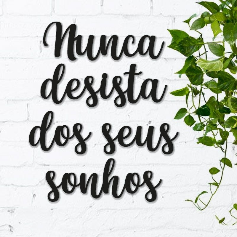 Nunca Desista de seus Sonhos