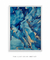 Imagem do Quadro Decorativo Azul e Dourado Abstrato