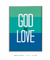 Quadro Decorativo God is love - comprar online