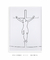 Imagem do Quadro Decorativo Jesus na cruz minimalista