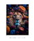 Quadro Decorativo Leão Florido na internet