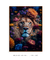 Quadro Decorativo Leão Florido