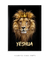 Quadro Decorativo Leão Yeshua - comprar online