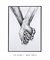 Quadro Decorativo Mãos de Casal Juntas - loja online