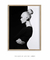 Quadro Decorativo Mulher Silhueta Branca na internet