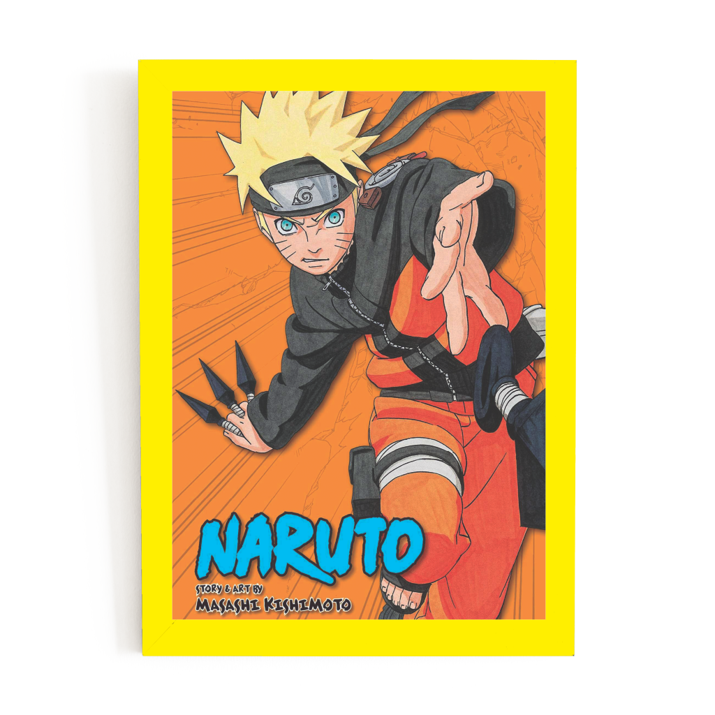 Moldura Naruto Desenho PNG - Imagem Legal