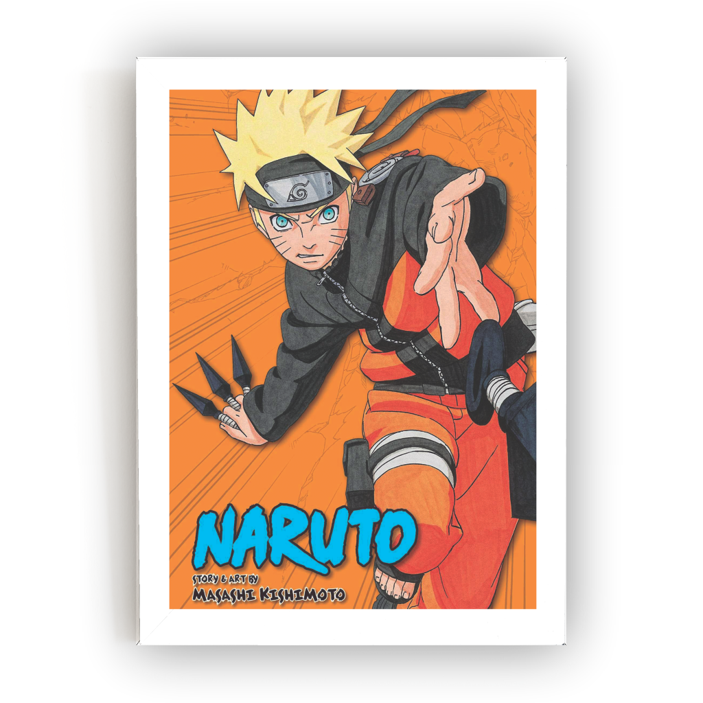 Lindo Quadro Decorativo Naruto Classico
