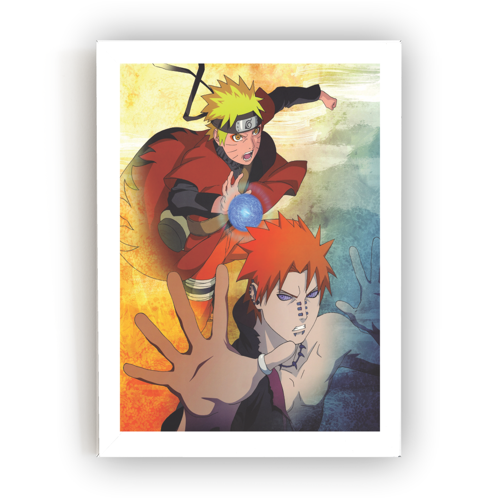 Lindo Quadro Decorativo Naruto Classico