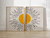 Conjunto Quadro Decorativo com Vidro The Sun 2 Telas 60x40 Minimalista Fine Art - comprar online