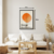 Quadro Decorativo Orange 60x40 Minimalista Fine Art na internet