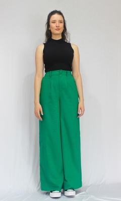 PANTALONA AURORA LINHO VERDE - SUNNY SOUL