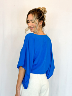 BLUSA ÍSIS AZUL - comprar online