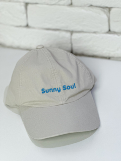 Boné estonado “sunny soul” areia - comprar online