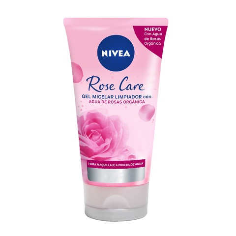 Nivea Rose Care Gel Micelar Limpiador Facial 150 ml