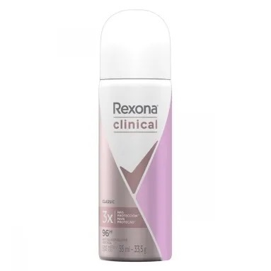 Desodorante Aerosol Antitranspirante Rexona Clinical 150 ml Refresh -  LojasLivia