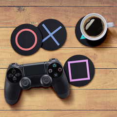 Jogo de Porta Copos Botões de Controle PS4 - 4 peças - comprar online