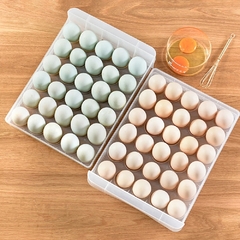 60 ovos Gaveteiro Porta Ovos 2 Gavetas - comprar online