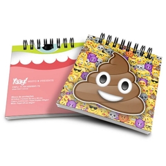 Bloco de Anotações Emoticon - Emoji Cocozinho Poop - comprar online