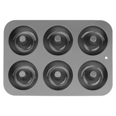 Forma para Mini Donuts Pudins em Silicone 6 Cavidades - La Criativa | Loja De Presentes Criativos, Utilidades Domésticas, Produtos Para Casa