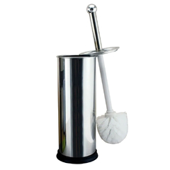 Escova Sanitária De Aço Inox Esfregador Limpador Vaso