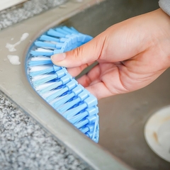 Escova de Limpeza Flexível Prática contorna superfícies