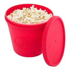 Pipoqueira de Silicone para Microondas Pop Corn Pipoca 2L - comprar online