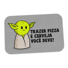 Tapete DrPepper Mestre MiniOda Trazer Pizza e Cerveja - loja online