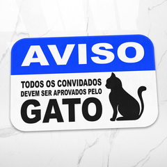 Tapete Decorativo Aprovados pelo Gato - loja online