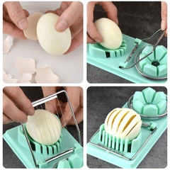 Cortador Fatiador de Ovos cozido Super prático na internet