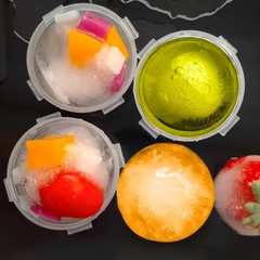 Forma de Gelo 3D Bolas perfeitas de gelo - 4 forminhas - loja online