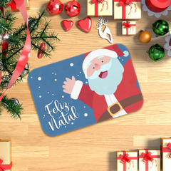 Tapete Decorativo Feliz Natal Papai Noel - La Criativa | Loja De Presentes Criativos, Utilidades Domésticas, Produtos Para Casa