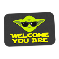 Tapete Welcome You Are ET Alien Minioda - La Criativa | Loja De Presentes Criativos, Utilidades Domésticas, Produtos Para Casa