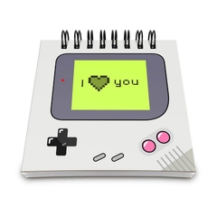 Bloco de Anotações Gamer Boy - I Love You