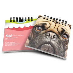 Bloco de Anotações Pug Face - comprar online