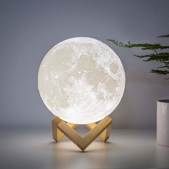 Luminária Lua com controle remoto e Led 16 cores - comprar online