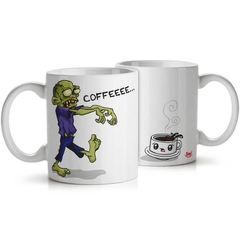 Caneca Zombie Wants Coffee