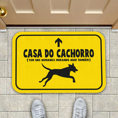 Tapete Decorativo Casa do Cachorro na internet