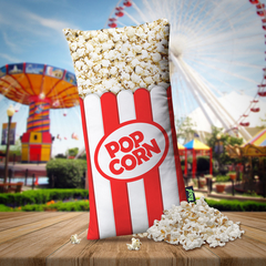 Almofada Popcorn Pipoca Pipoquinha - comprar online