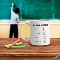 Caneca All You Need is Love - Math Style - comprar online