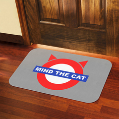 Tapete Decorativo Mind The Cat metrô de Londres na internet