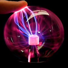 Globo de Plasma Luminária de Raios Plasma Ball USB ou pilhas - La Criativa | Loja De Presentes Criativos, Utilidades Domésticas, Produtos Para Casa